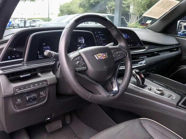 Photo of 2024 Crystal White Tricoat Cadillac Escalade