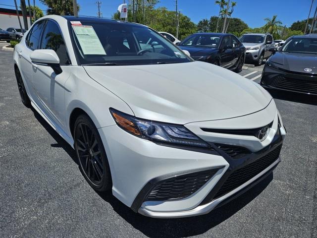 Photo of 2024 White Toyota Camry