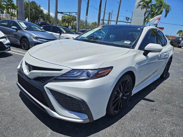 Photo of 2024 White Toyota Camry