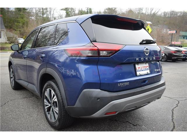 Photo of 2021 Caspian Blue Metallic Nissan Rogue
