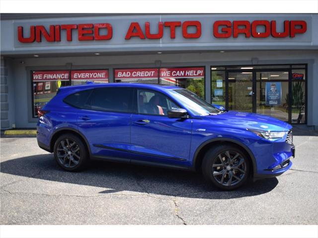 Photo of 2022 Apex Blue Pearl Acura MDX