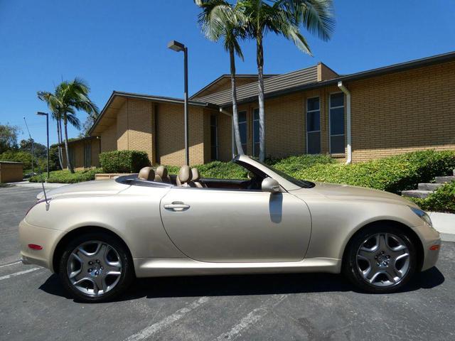 Photo of 2008 Gold Lexus SC 430