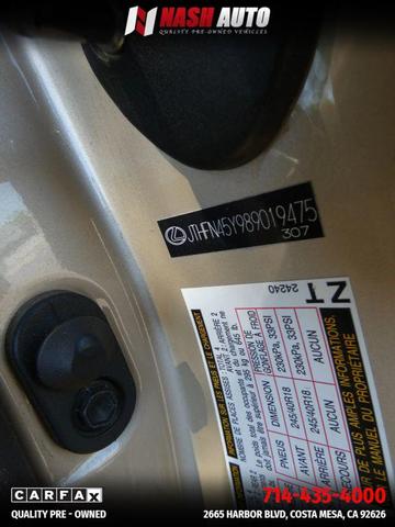 Photo of 2008 Gold Lexus SC 430