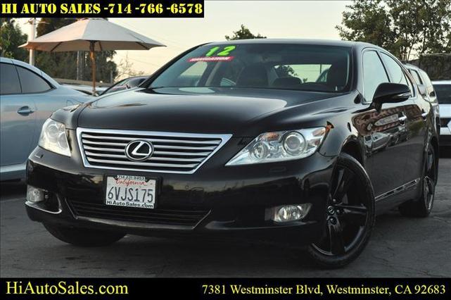 2012 Lexus Ls 460