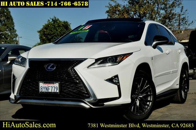 2017 Lexus Rx 450h