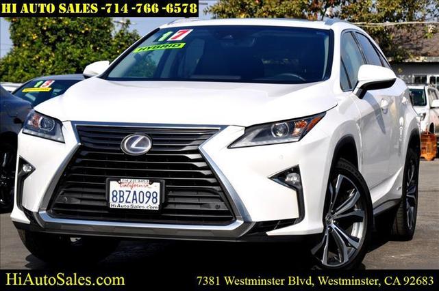 2017 Lexus Rx 450h