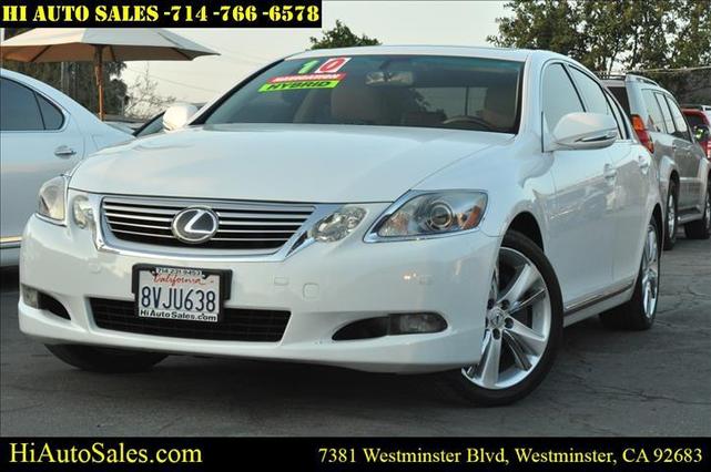 2010 Lexus Gs 450h