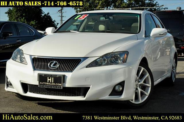 2013 Lexus Is 250