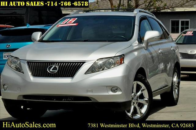 2012 Lexus Rx 350