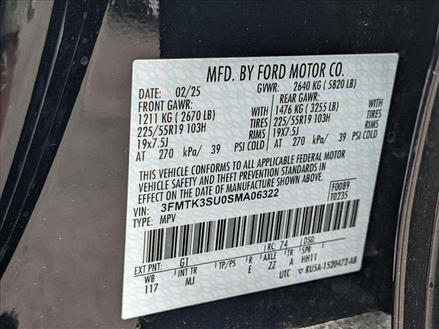 Photo of 2025 Shadow Black Ford Mustang Mach-E