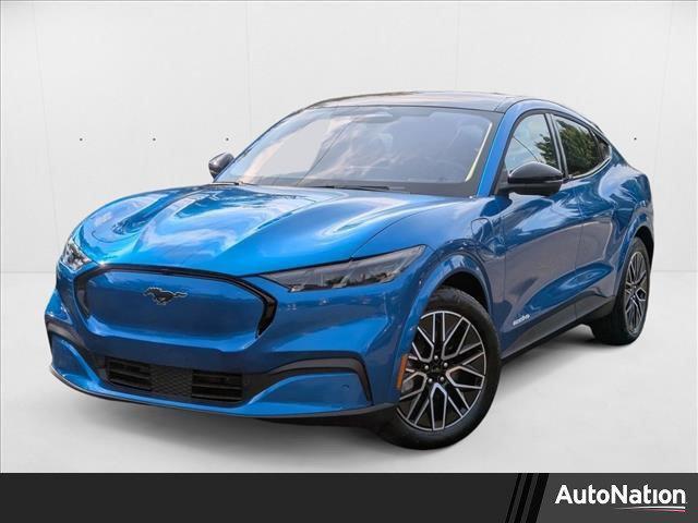 Photo of 2025 Velocity Blue Metallic Ford Mustang Mach-E