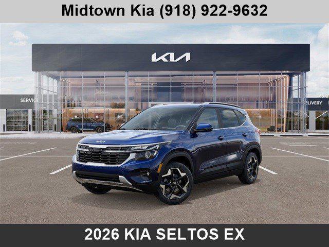 Photo of 2026 Dark Ocean Blue Kia Seltos