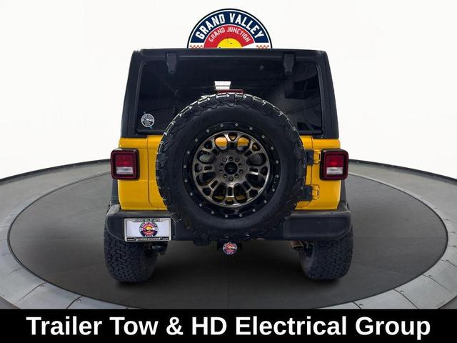 Photo of 2018 Baja Yellow Clearcoat Jeep Wrangler Unlimited