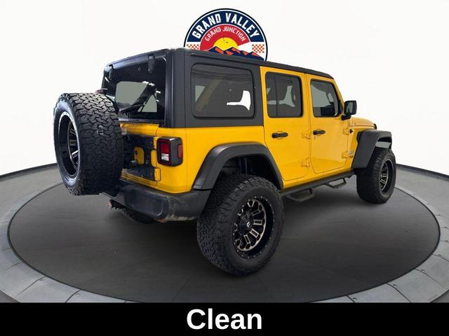 Photo of 2018 Baja Yellow Clearcoat Jeep Wrangler Unlimited