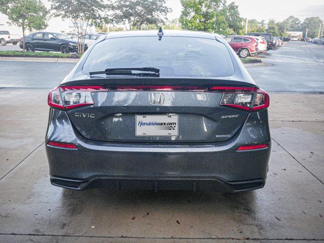 Photo of 2025 Meteorite Gray Metallic Honda Civic Hybrid