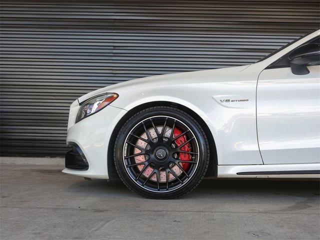Photo of 2021 designo Diamond White Metallic Mercedes-Benz AMG C 63