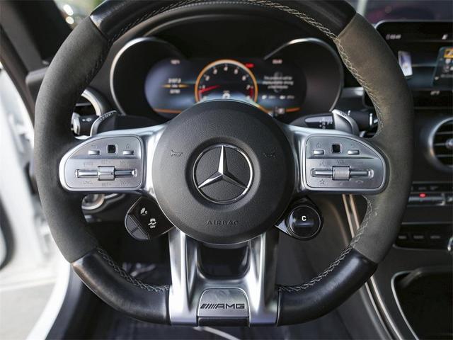 Photo of 2021 designo Diamond White Metallic Mercedes-Benz AMG C 63