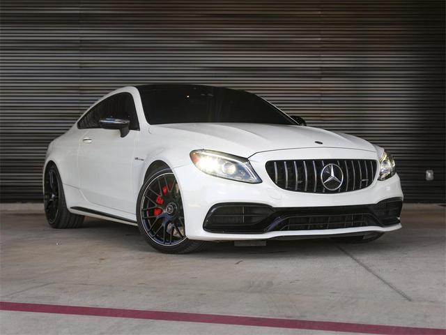 Photo of 2021 designo Diamond White Metallic Mercedes-Benz AMG C 63