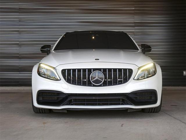 Photo of 2021 designo Diamond White Metallic Mercedes-Benz AMG C 63