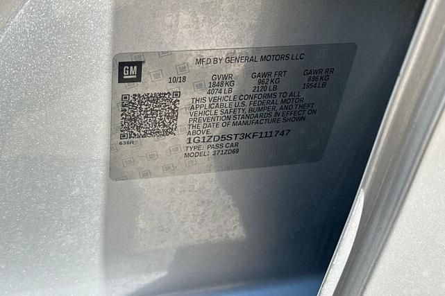 Photo of 2019 Silver Ice Metallic Chevrolet Malibu
