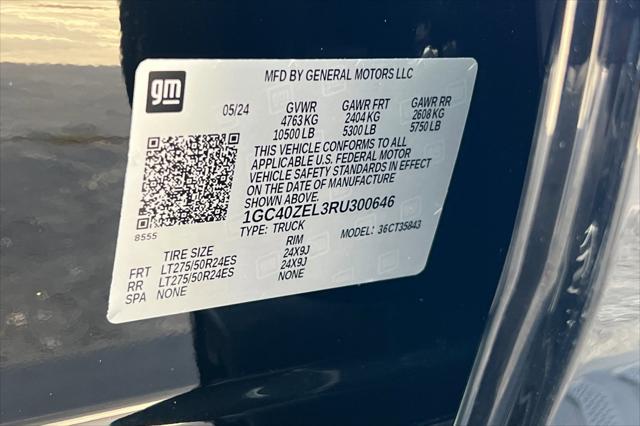 Photo of 2024 Black Chevrolet Silverado EV