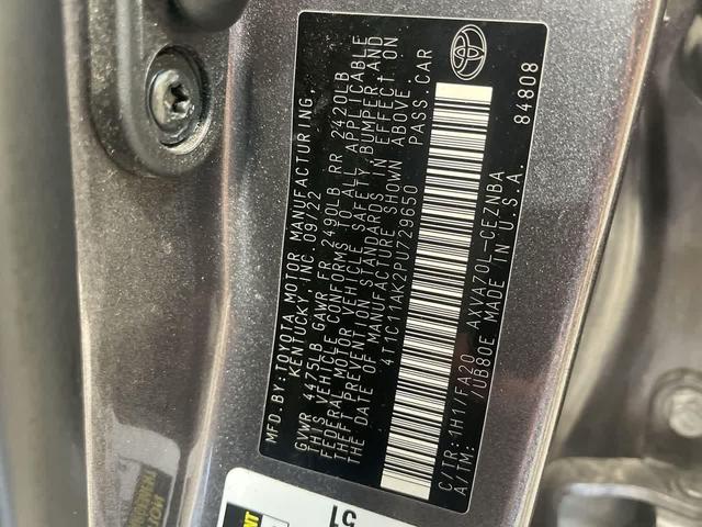 Photo of 2023 Predawn Gray Mica Toyota Camry