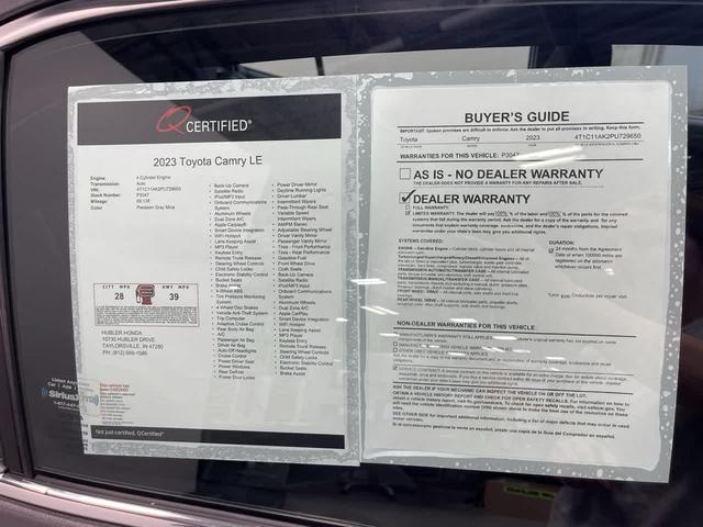 Photo of 2023 Celestial Silver Metallic Toyota Camry