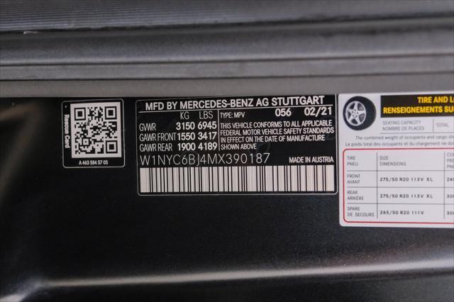 Photo of 2021 Black Mercedes-Benz G-Class