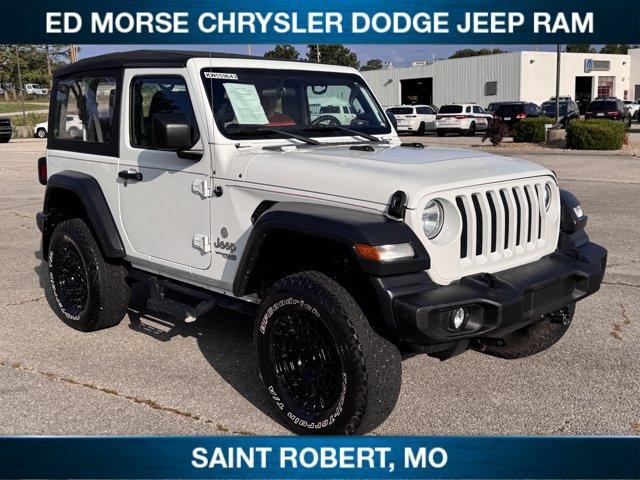 Photo of 2019 Bright White Clearcoat Jeep Wrangler