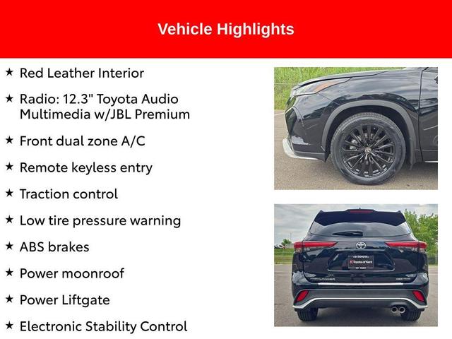 Photo of 2023 Midnight Black Metallic Toyota Highlander