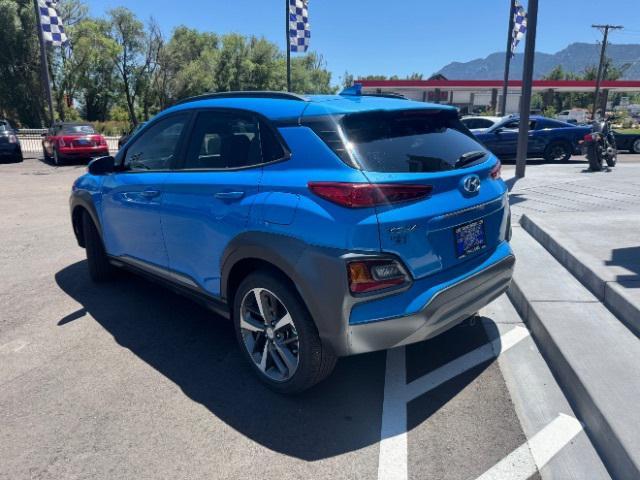 Photo of 2021 Surf Blue Hyundai KONA