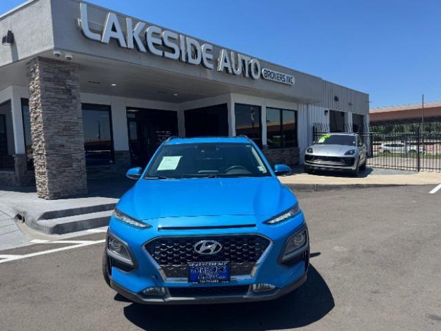 Photo of 2021 Surf Blue Hyundai KONA