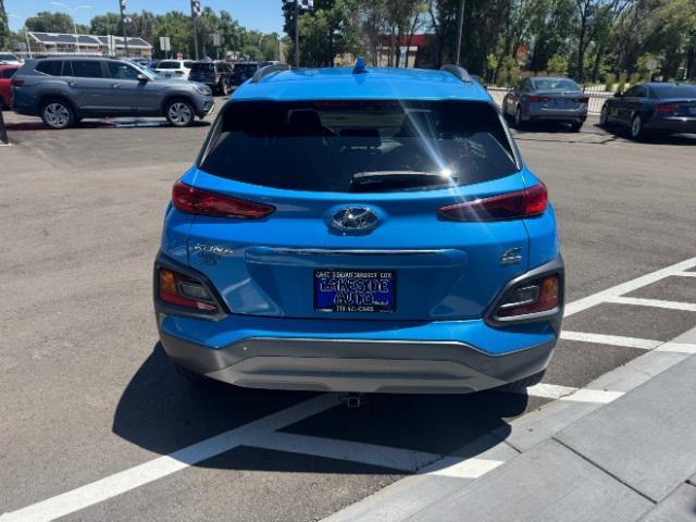 Photo of 2021 Surf Blue Hyundai KONA