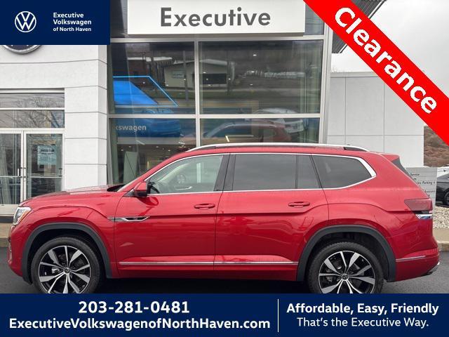 Photo of 2024 Red Metallic Volkswagen Atlas