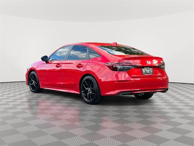 Photo of 2025 Rallye Red Honda Civic
