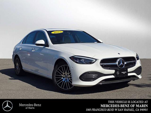 Photo of 2025 Polar White Mercedes-Benz C-Class