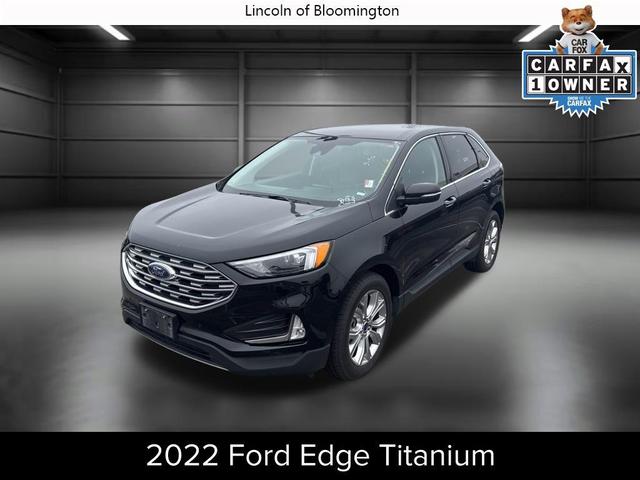 Photo of 2022 AGATE BLACK METALLIC Ford Edge