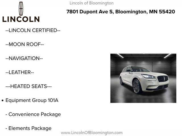 Photo of 2022 CERAMIC PEARL MET 3C Lincoln Corsair