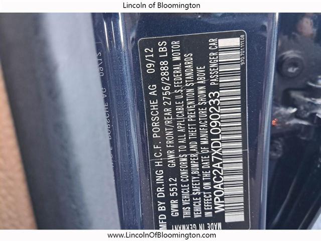 Photo of 2013 Dark Blue Metallic Porsche Panamera