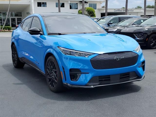 Photo of 2023 Grabber Blue Ford Mustang Mach-E