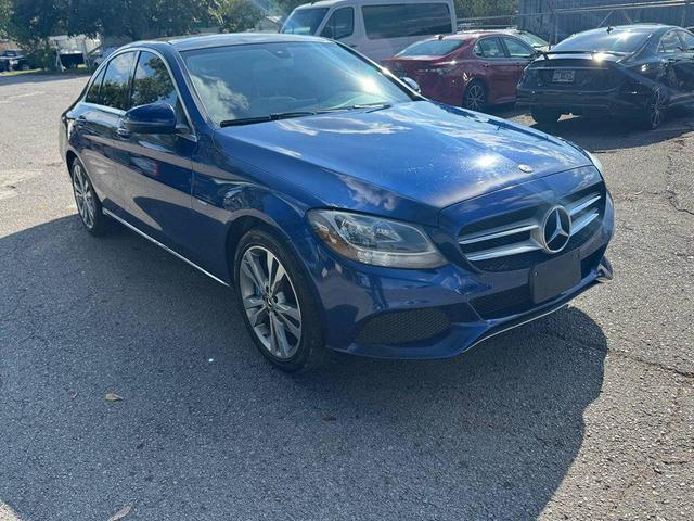 Photo of 2017 Blue Mercedes-Benz C-Class