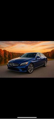 Photo of 2017 Blue Mercedes-Benz C-Class