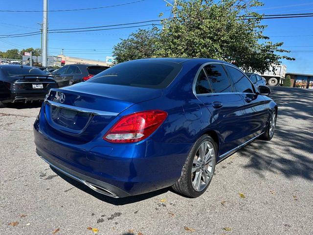 Photo of 2017 Blue Mercedes-Benz C-Class