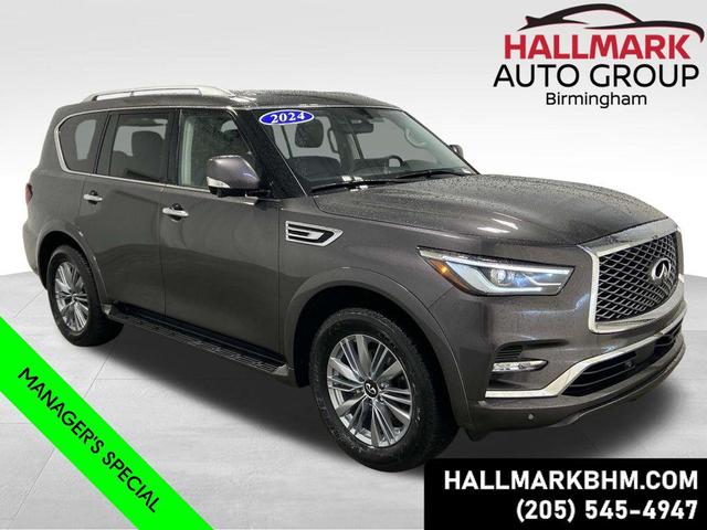Photo of 2024 Anthracite Gray INFINITI QX80