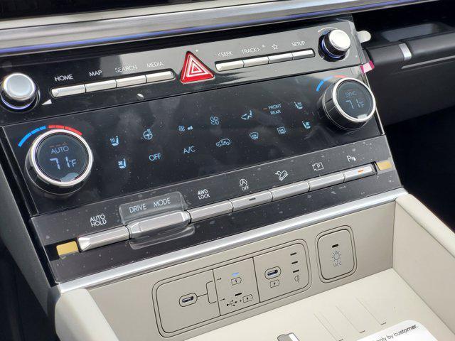 Photo of 2025 Atlantis Blue Hyundai SANTA FE