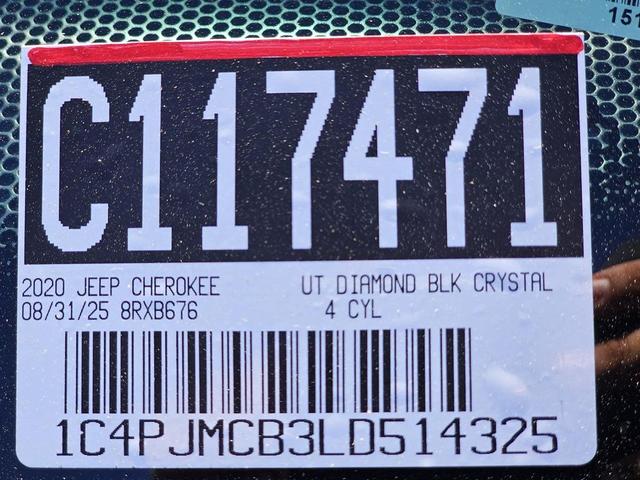 Photo of 2020 Diamond Black Crystal Pearlcoat Jeep Cherokee