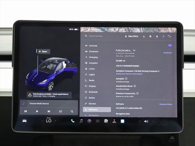 Photo of 2021 Deep Blue Metallic Tesla Model Y