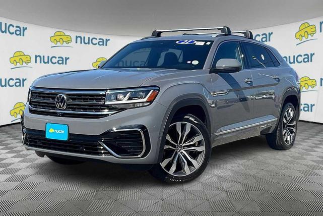 Photo of 2021 Pure Gray Volkswagen Atlas Cross Sport