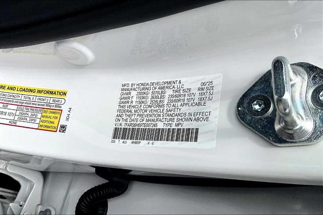 Photo of 2026 Platinum White Pearl Honda CR-V Hybrid