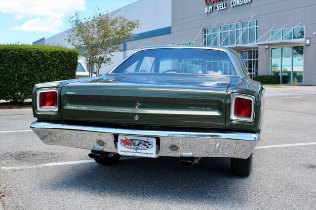 Photo of 1969 Ivy Green Metallic Plymouth Roadrunner